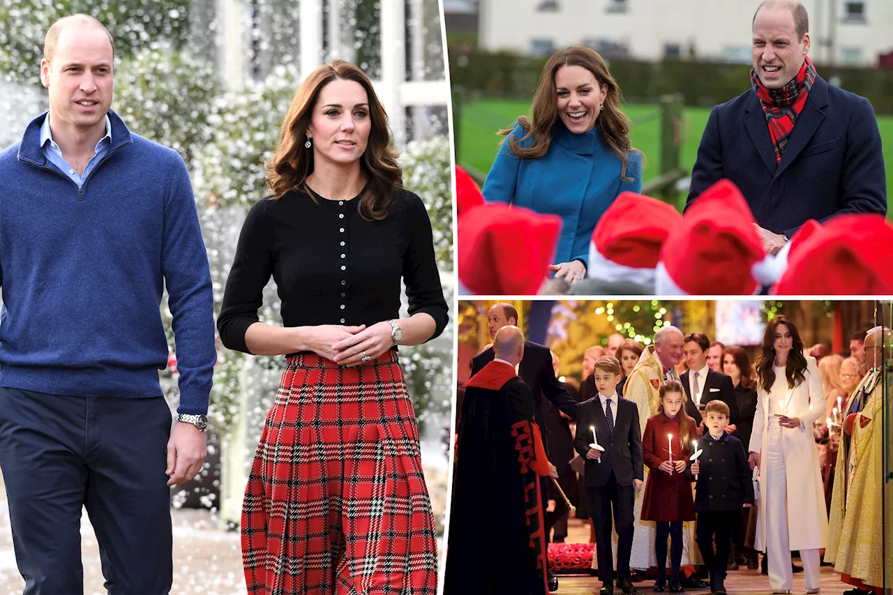 Inside Prince William and Kate Middleton's Christmas plans with George, Charlotte and Louis