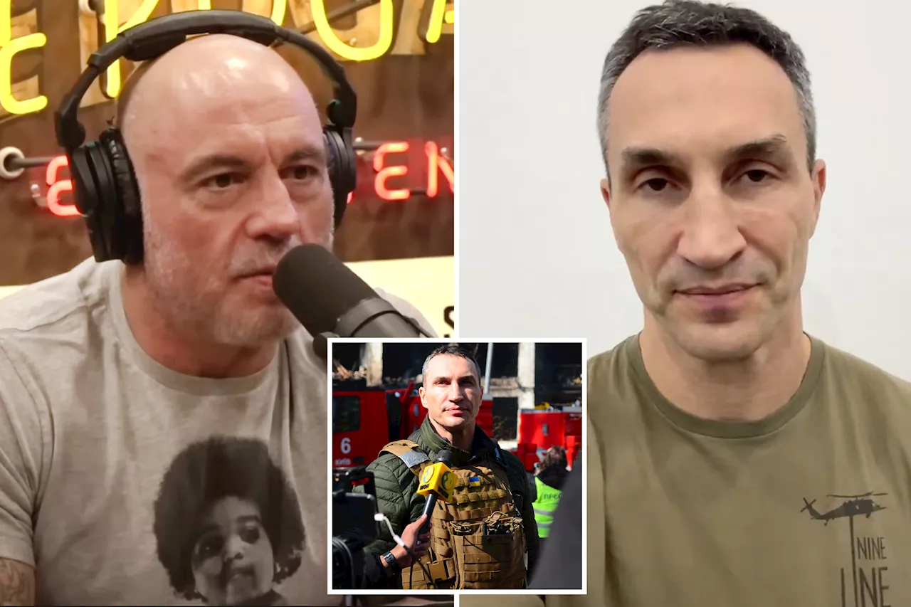 Klitschko Slams Rogan for 'Russian Propaganda' on Ukraine War