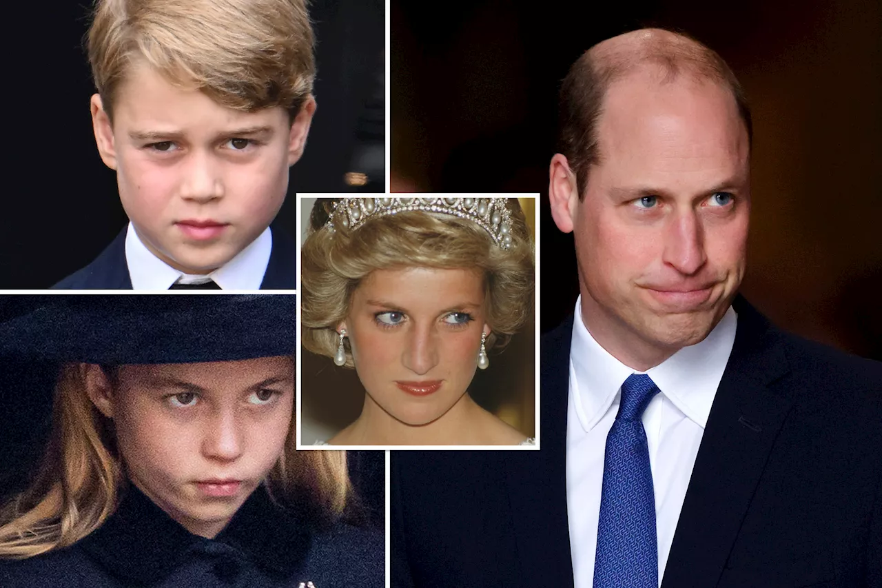 Princess Diana fans discover William, George, and Charlotte inherited the 'Spencer Stare'