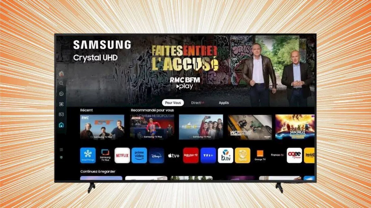 Profitez de cette TV LED Samsung à moins de 360 euros pendant le Black November Cdiscount