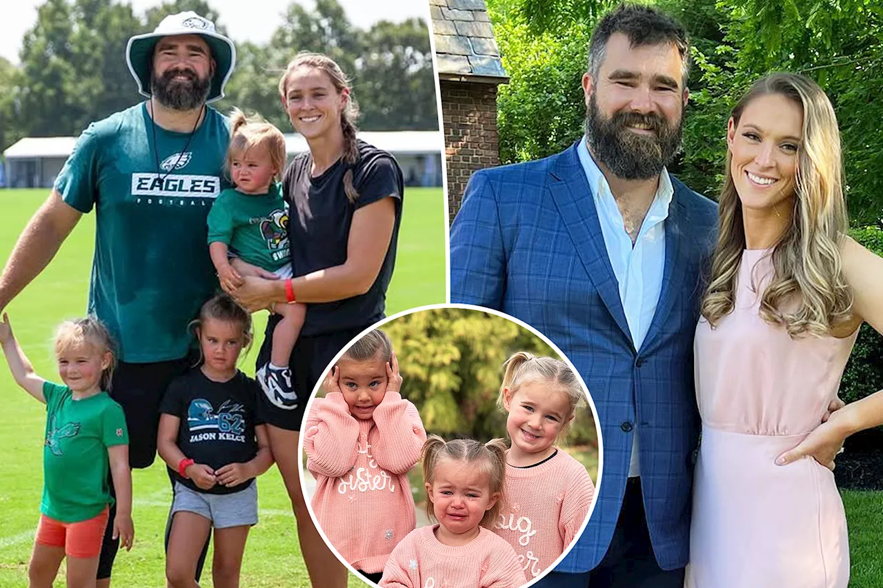 Jason Kelce explains why he and pregnant wife Kylie plan to use hand-me-downs for fourth baby