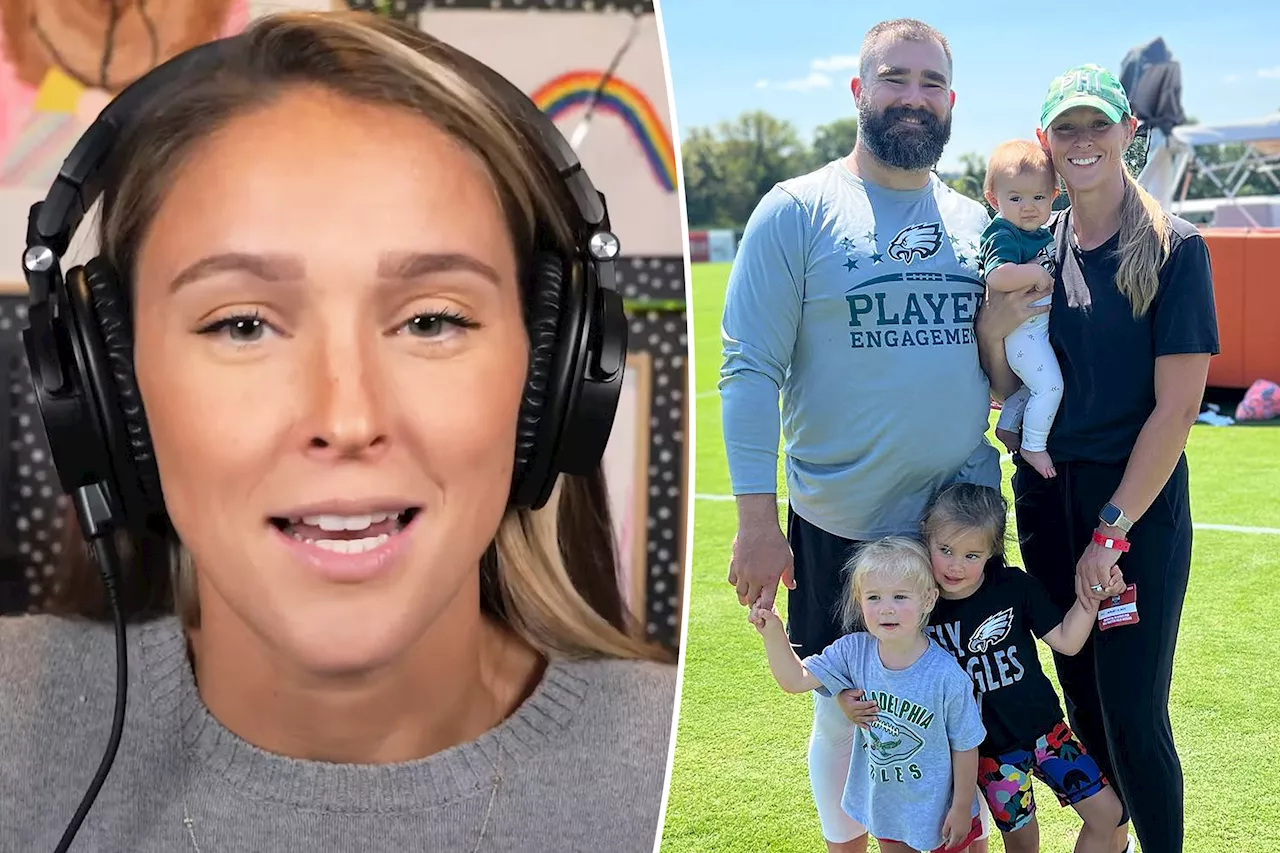 Kylie Kelce reveals bad habit her 3 young kids witness 'daily': 'Not going to stop'