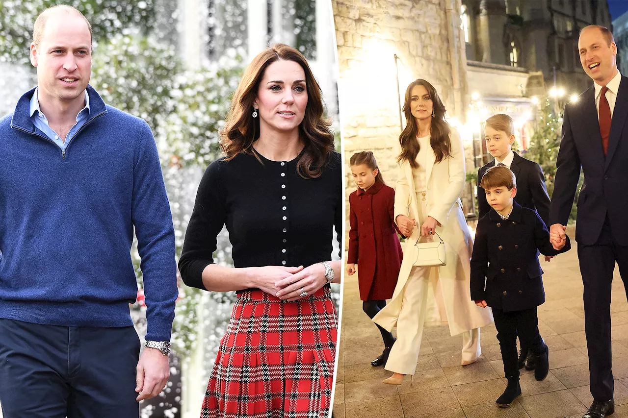 Prince William and Kate Middleton's plans for first Christmas since her cancer battle revealed