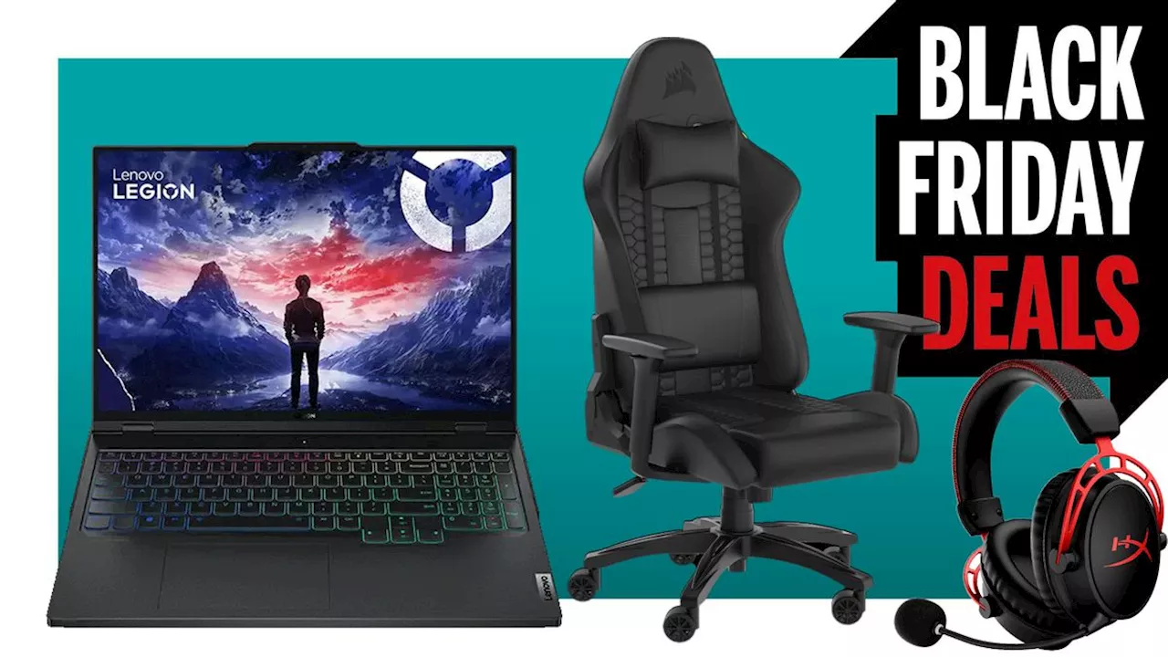 My top ten Black Friday week deals so far: All-singing, all-dancing gaming laptops for less, a gaming chair throne for $180, and our favourite wireless gaming headset