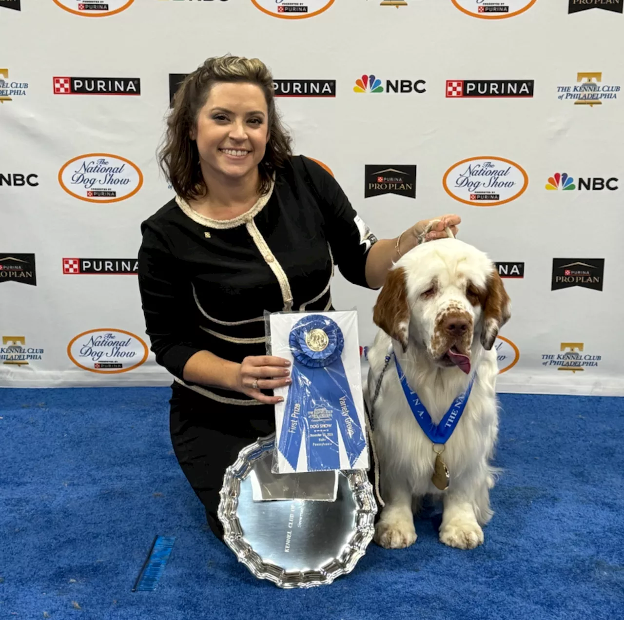 Handler from Cumberland County to appear at National Dog Show on Thanksgiving