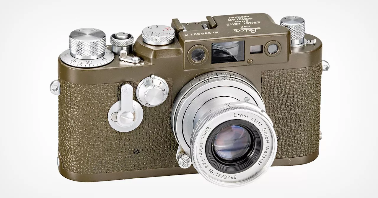 Rare Leica IIIg Sells for Record 3.62 Million Euros at Shanghai Auction