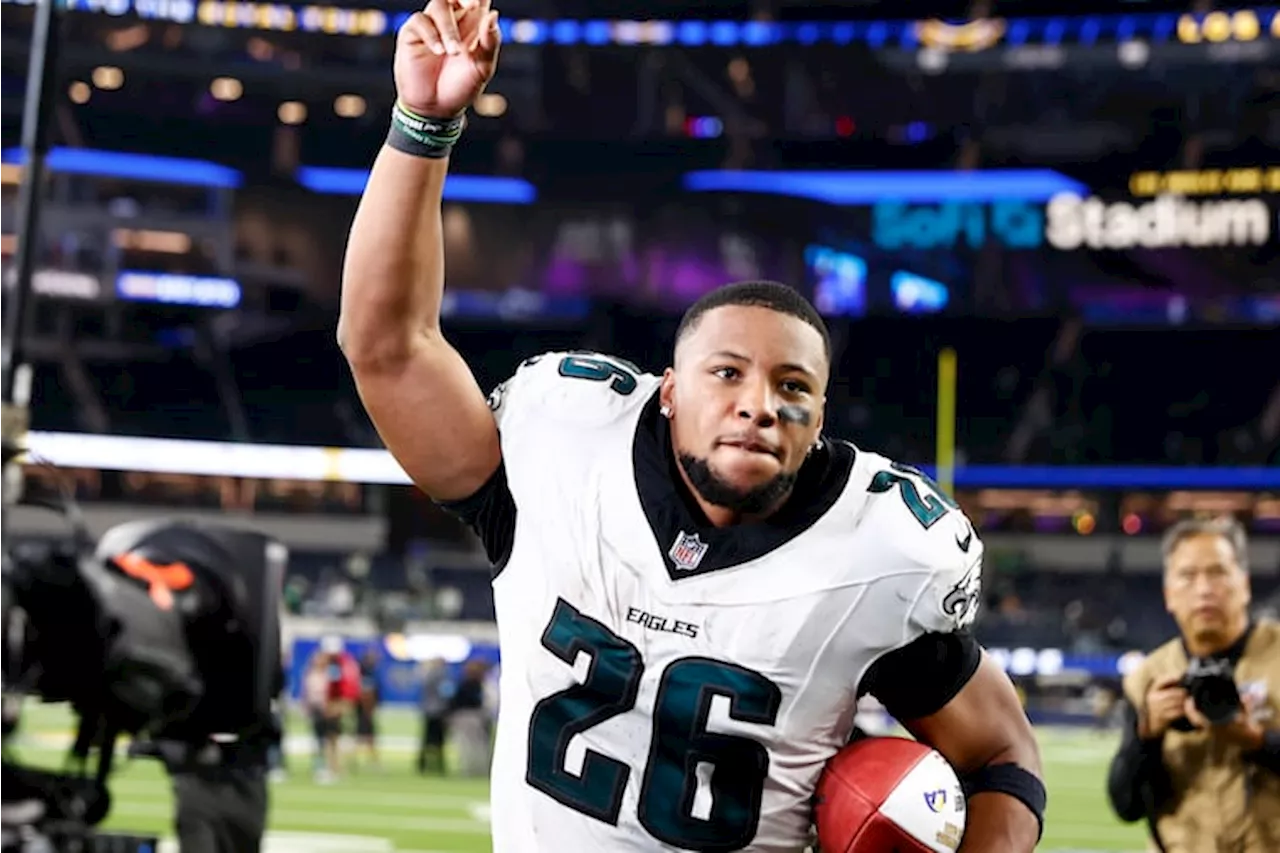 ‘Meant to be’: Saquon Barkley authors MVP-level performance in the Eagles’ romp over the Rams