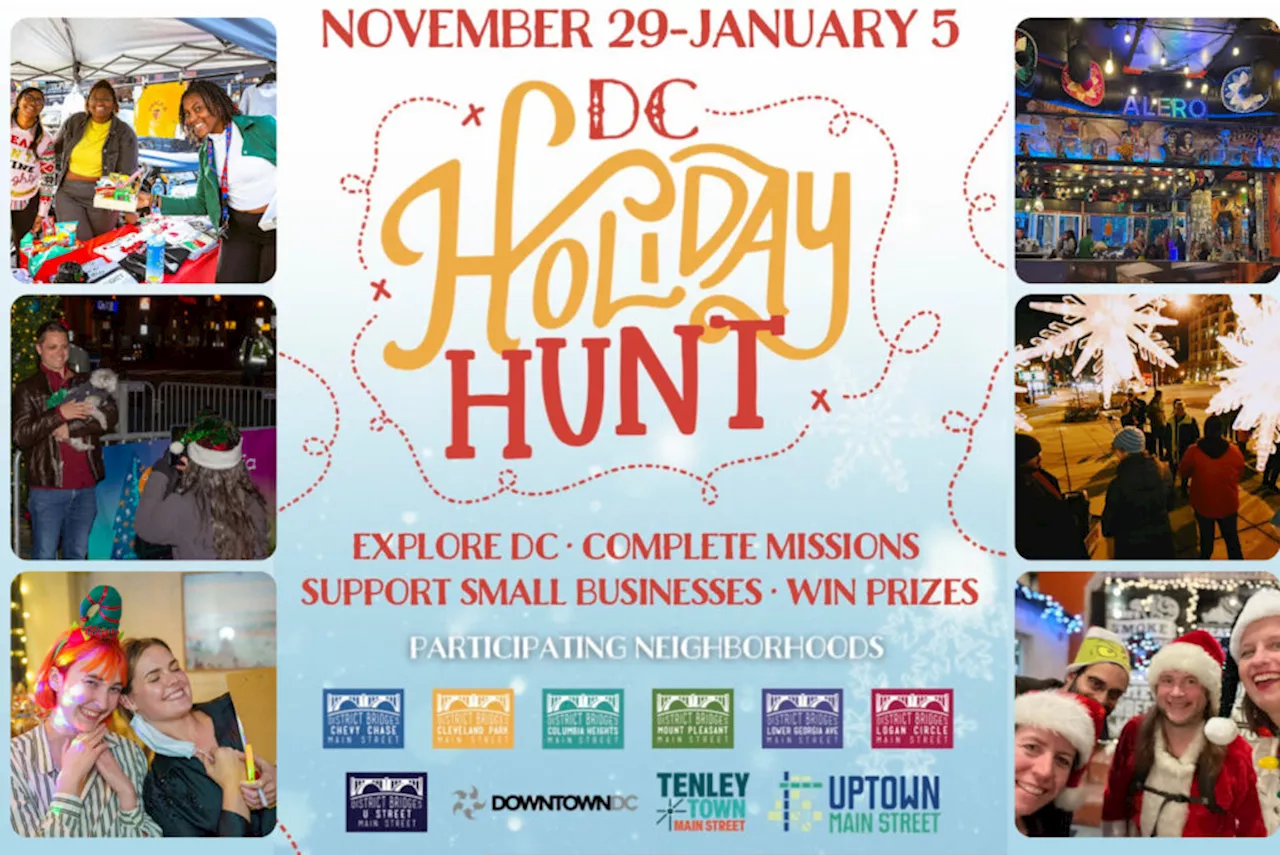 Explore DC and Win Prizes With the DC Holiday Hunt!