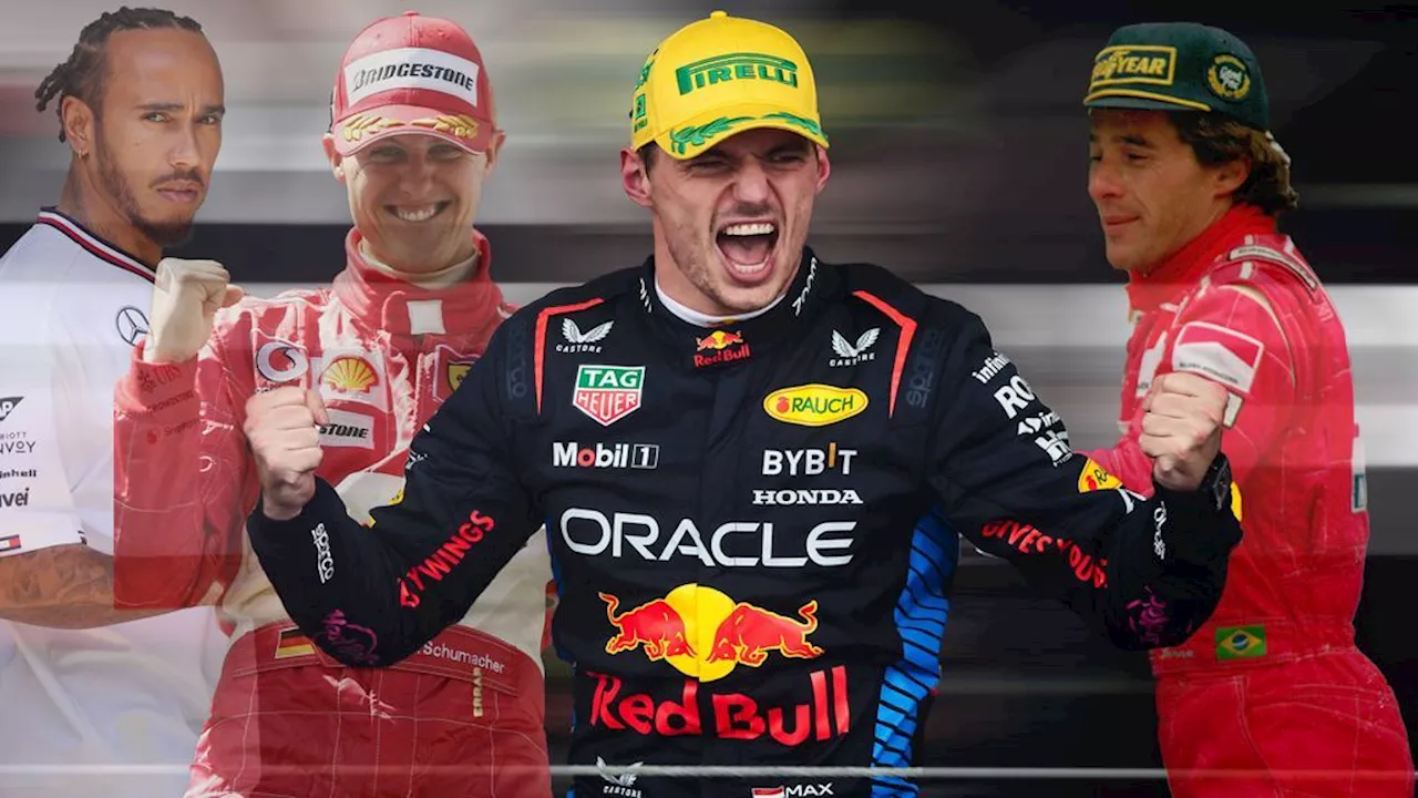 Formel 1: Warum Weltmeister Max Verstappen niemals an Michael Schumacher und Co. herankommen wird