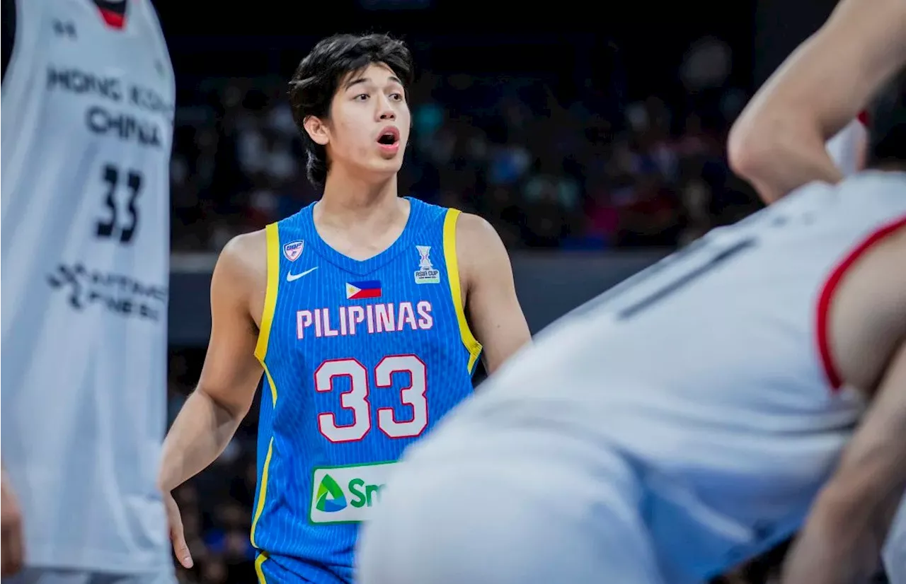 Staying confident: Carl Tamayo plays best game for Gilas in rout of Hong Kong