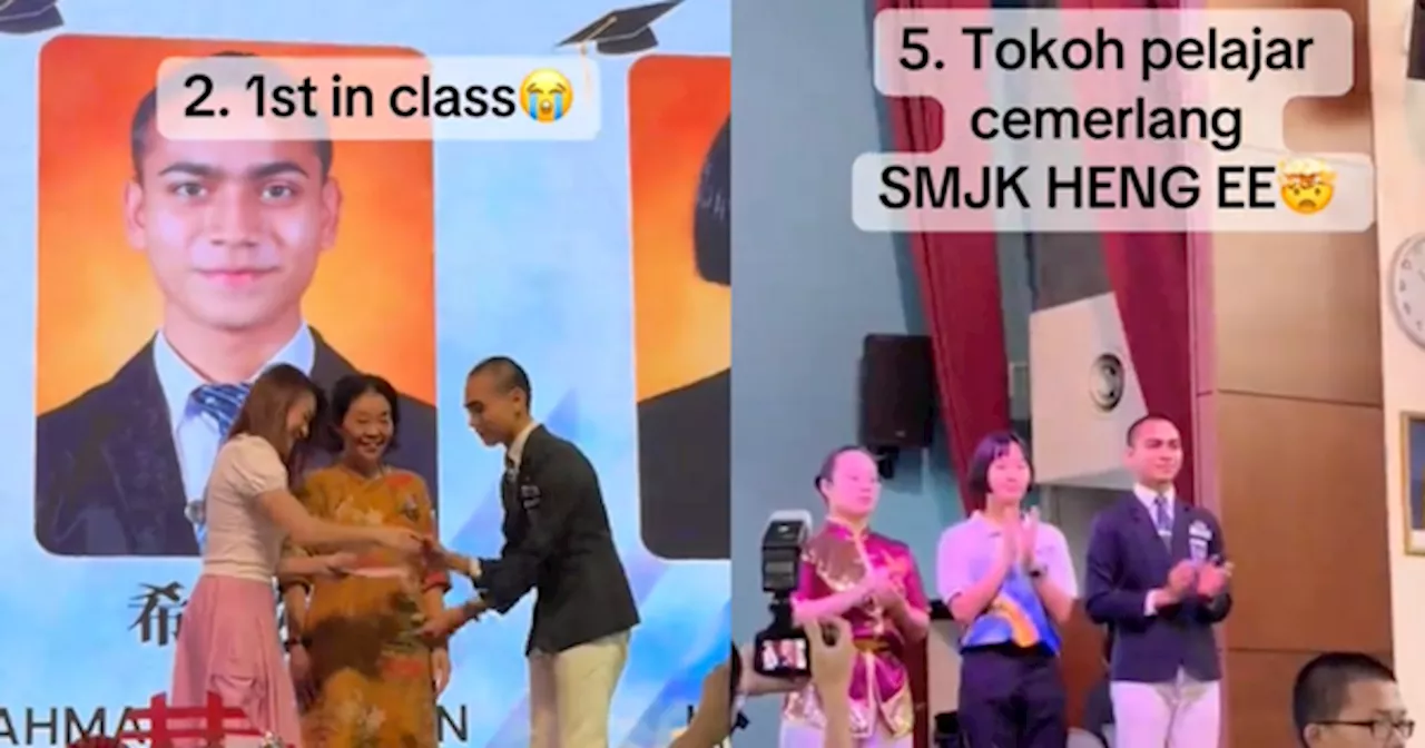 Sister Amazed As Brother Bags All the Awards at School