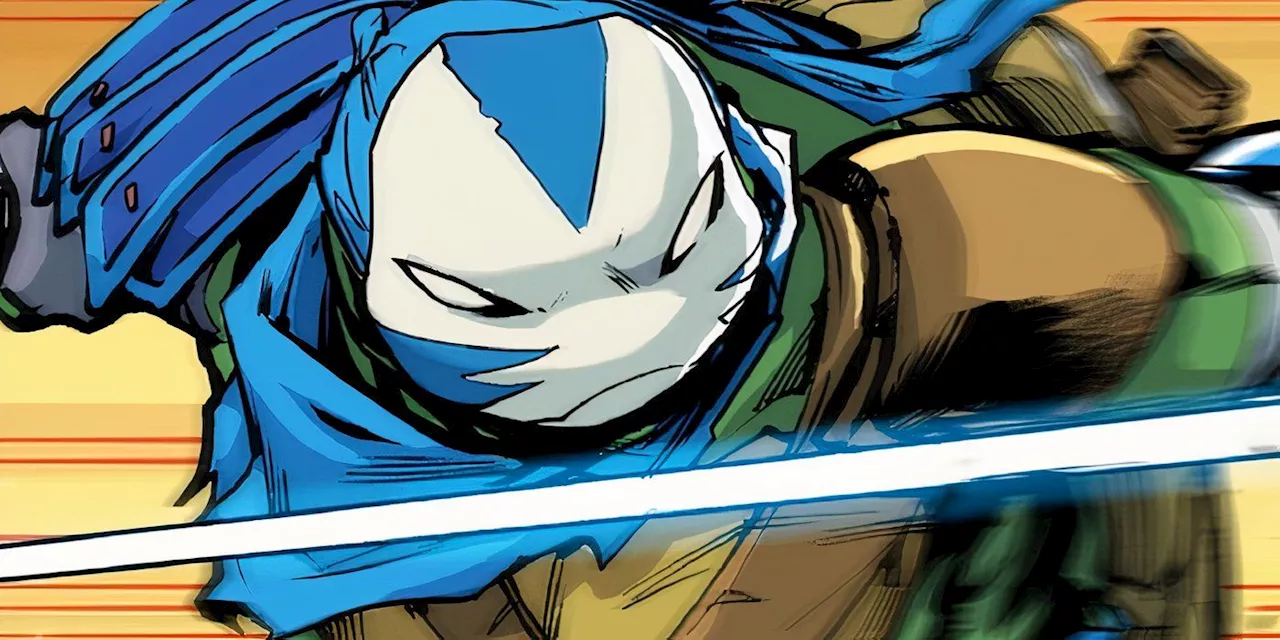 TMNT x Naruto Gives Leonardo His Coolest Design in History