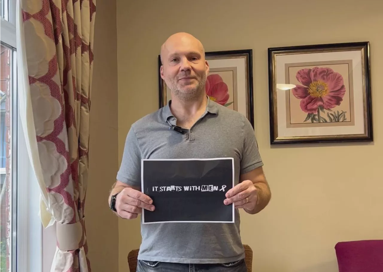 Domestic Abuse survivor shares his story on White Ribbon Day