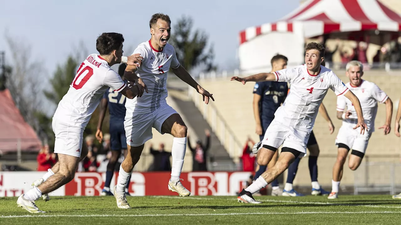 Indiana Soccer Advances In NCAA Tournament With Golden Goal