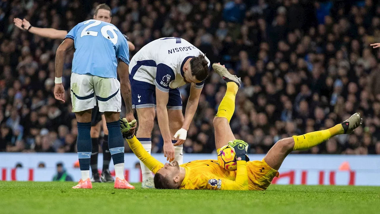 Guglielmo Vicario fractures ankle: Tottenham goalkeeper undergoes surgery after suffering injury vs Man City