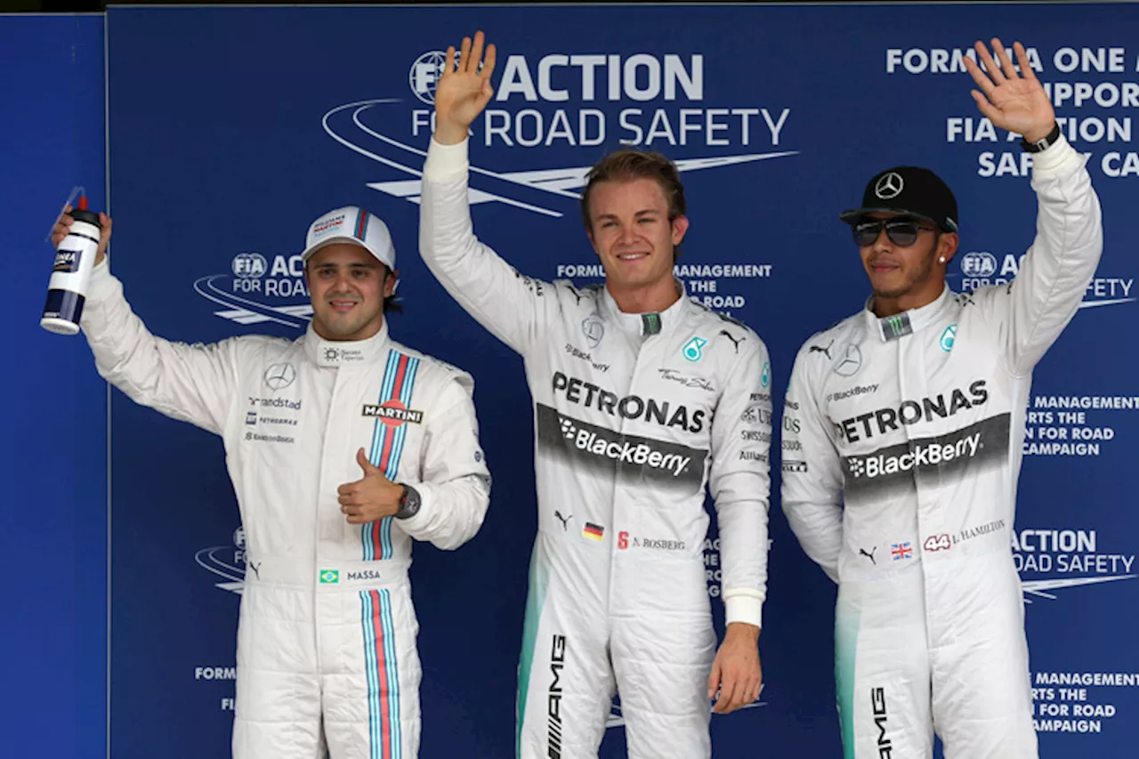 Nico Rosberg (1.): Pole-Trophäe 2014 gesichert!