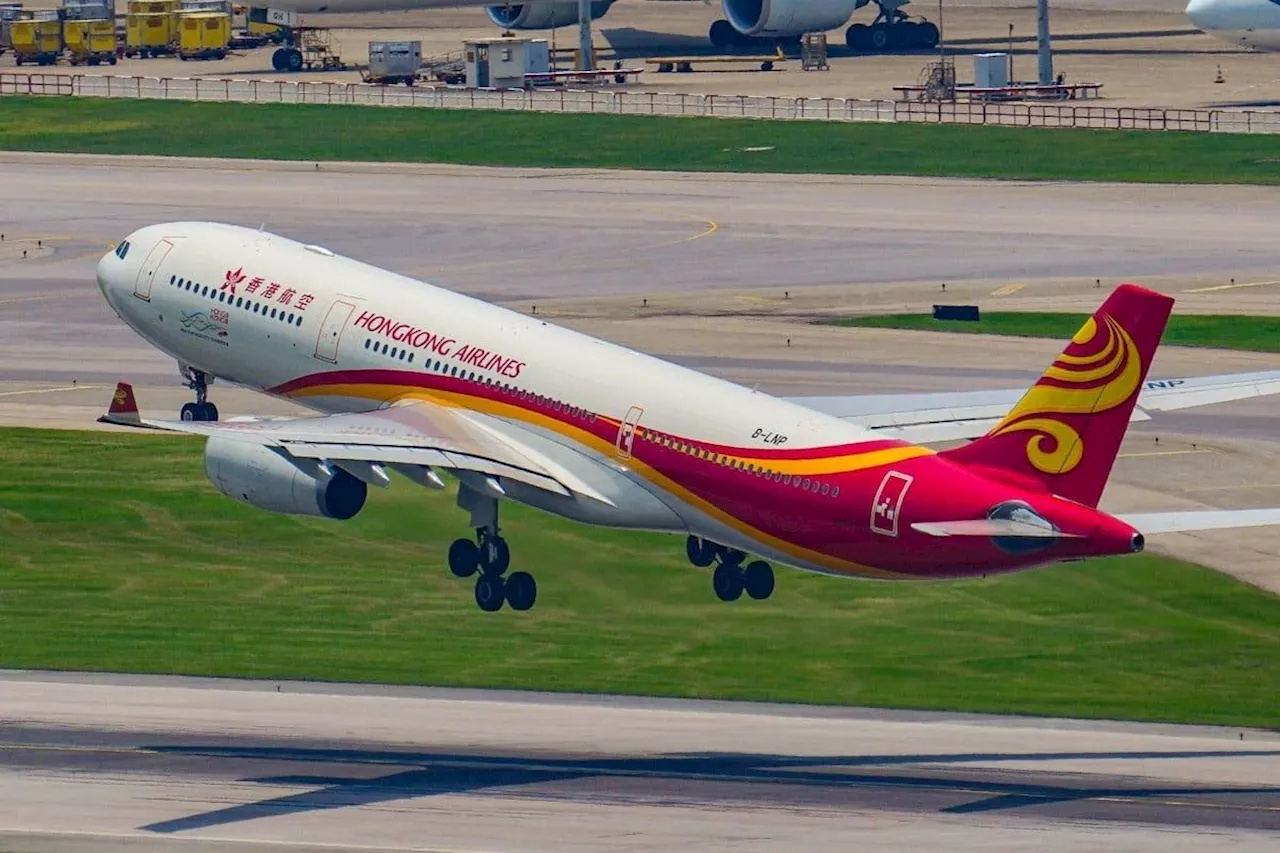 Hong Kong Airlines flight to Japan diverted to Taipei after suspected fuel leak