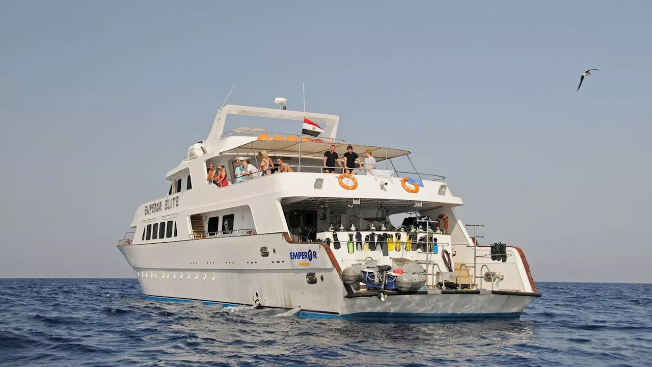 Ägypten: Taucher-Yacht im Roten Meer gesunken – mit 45 Menschen an Bord