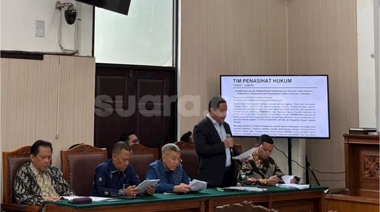 Tak Tunjukkan Bukti Audit BPK pada Praperadilan, Kuasa Hukum Tom Lembong Sebut Kejagung Lakukan Penipuan Publik