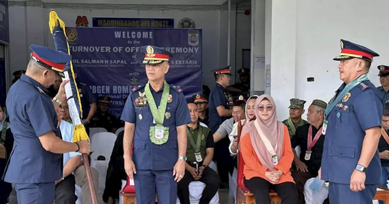 PRO-BAR installs new Maguindanao del Norte police director