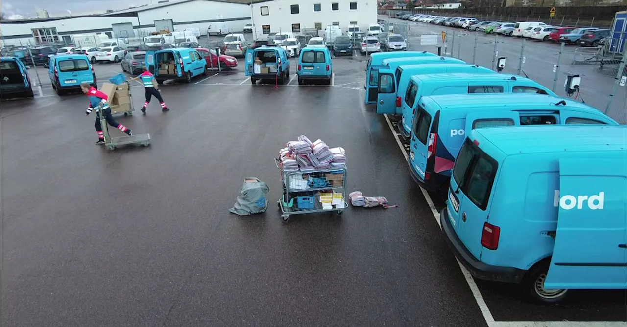 Postnord ställer om till el – hundratals nya fordon på vägarna