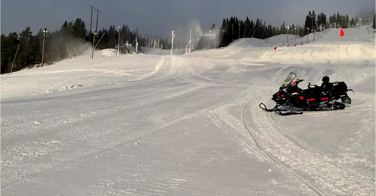 Man misstänks för brott efter krock mellan skoter och pistmaskin i Åre