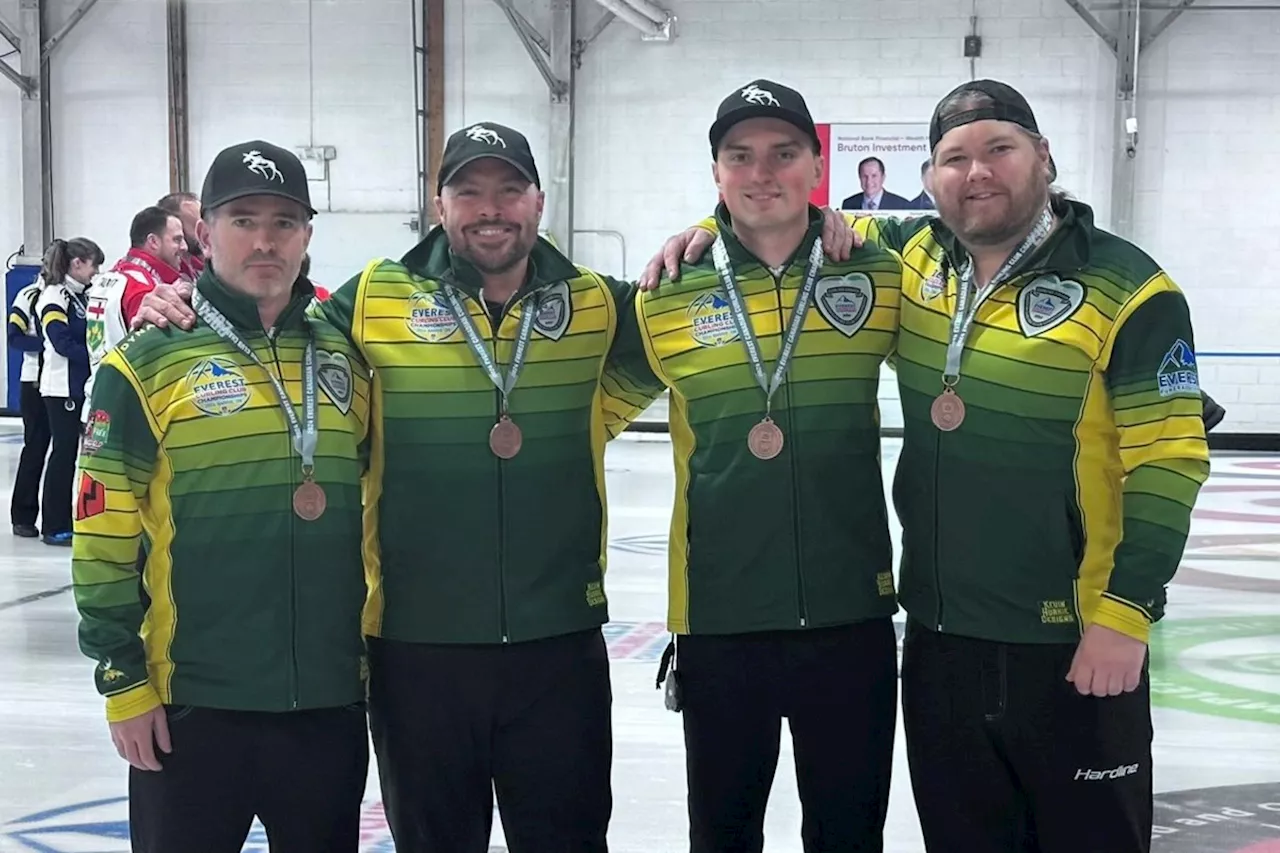 Northern Ontario Curling Team Wins Bronze at Everest Curling Club Championships