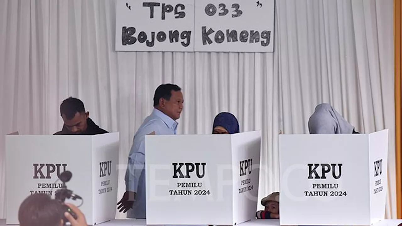 Prabowo Bakal Nyoblos di TPS Bojong Koneng, Pilgub Jabar dan Pilkada Bogor