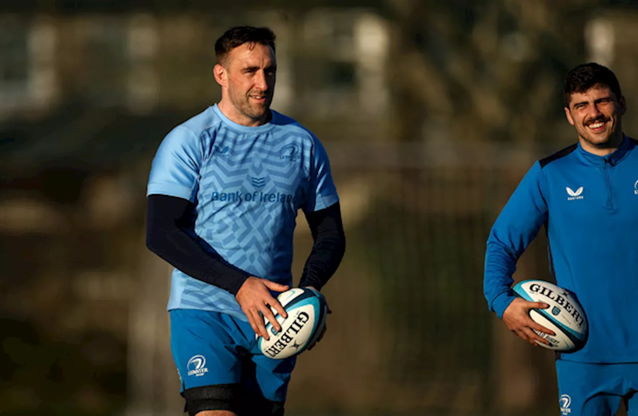 Ireland trio among five players to return from injury for Leinster's trip to Ulster