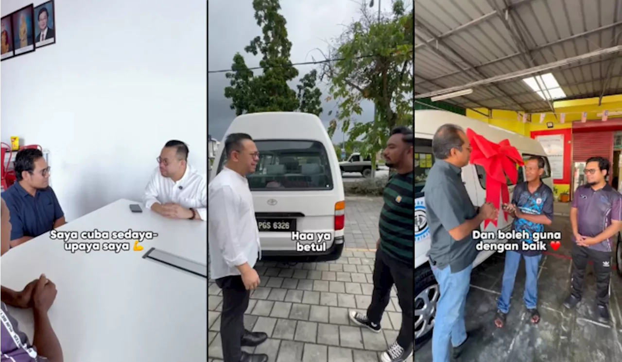 – Steven Sim Sumbang Van Buat Sekolah Khas Di Permatang Pauh Raih Pujian