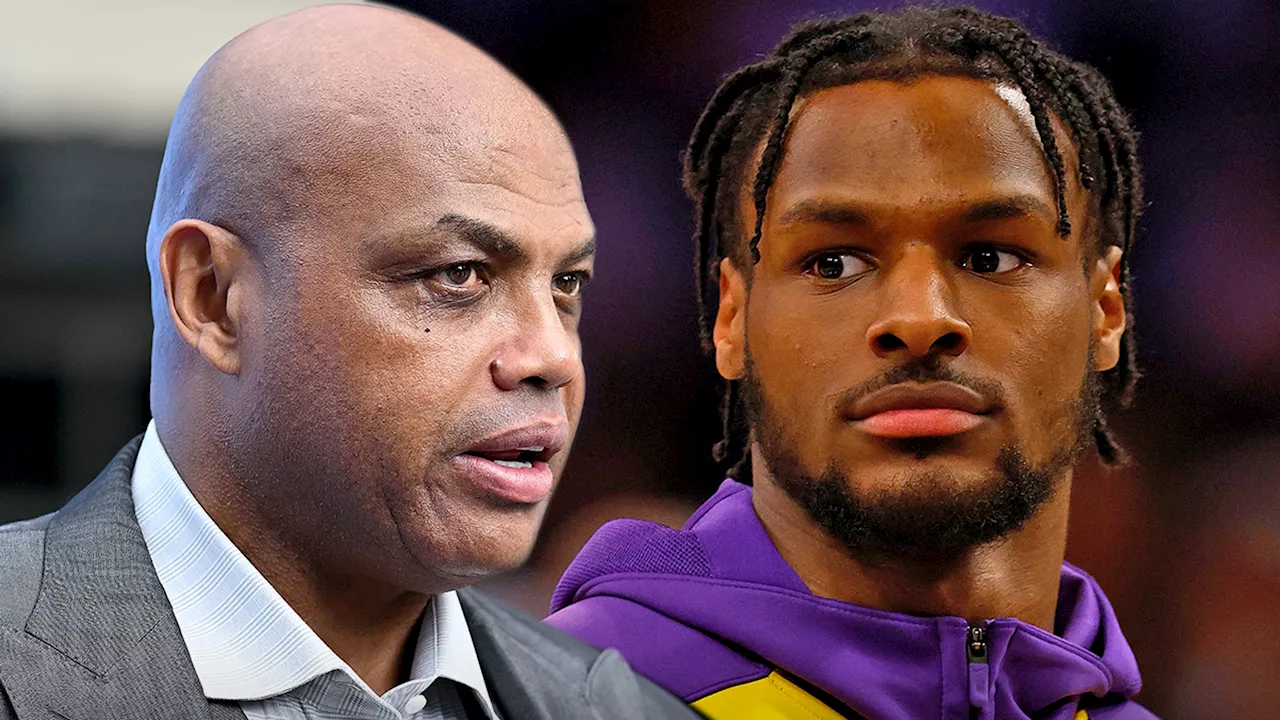 Charles Barkley Rips Lakers' Handling Of Bronny James, 'Awful'