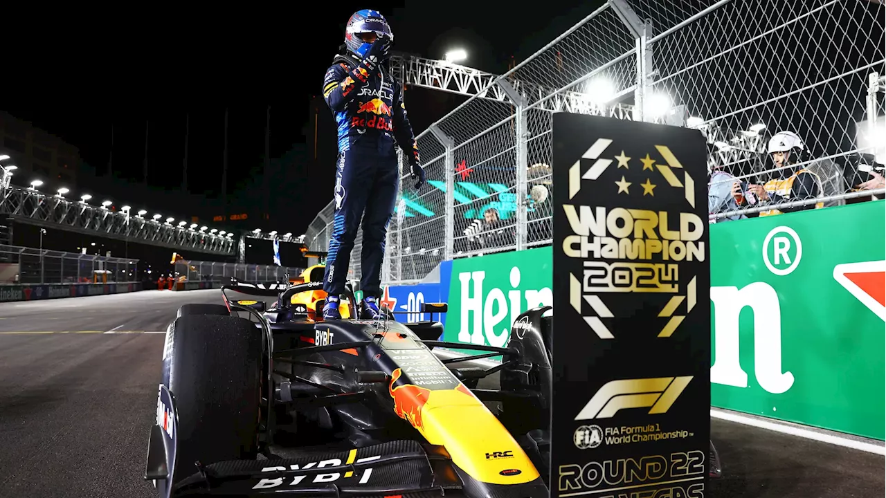 Verstappen Clinches Fourth Consecutive World Championship Title