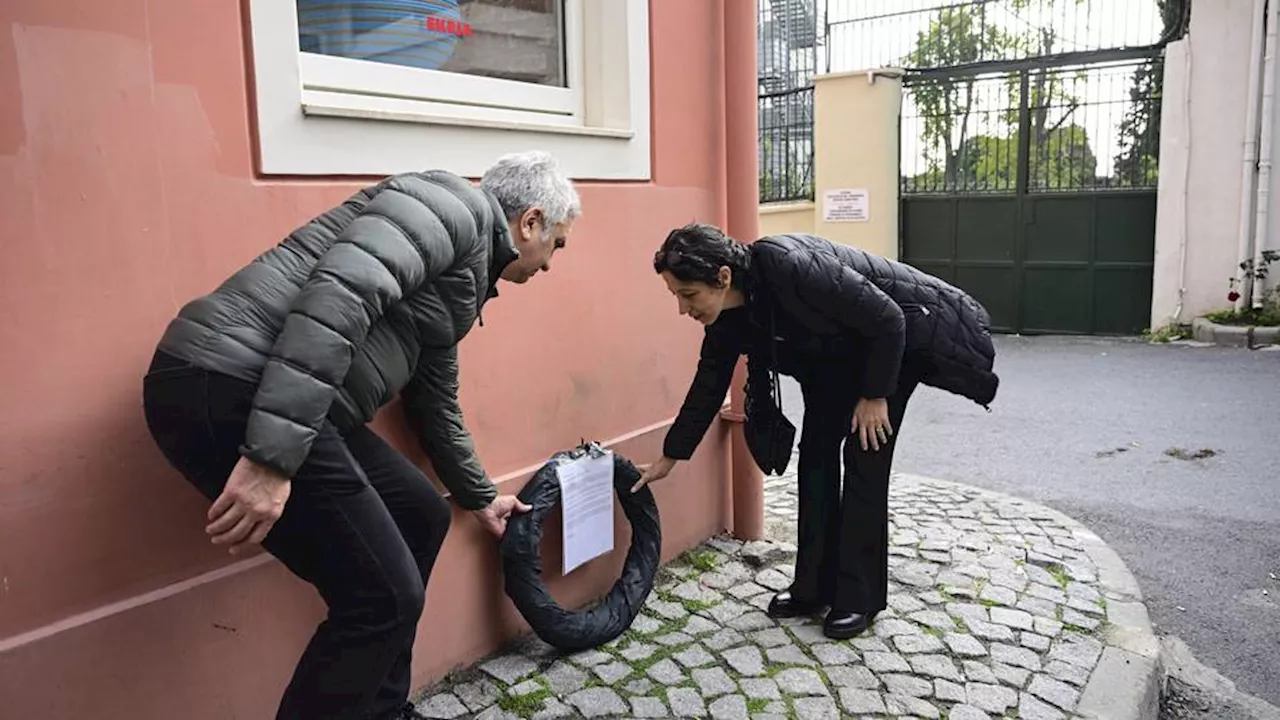 Why are black wreaths piling up outside Italian consulates in Türkiye?