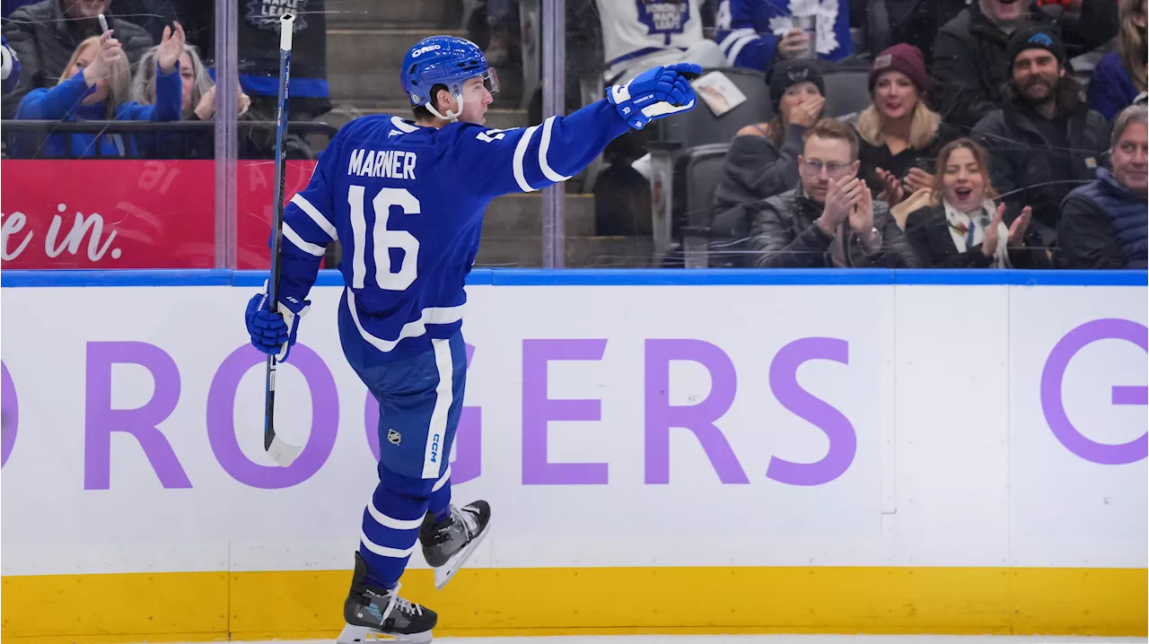 Marner's Brace Leads Leafs Past Utah in First Ever Meeting