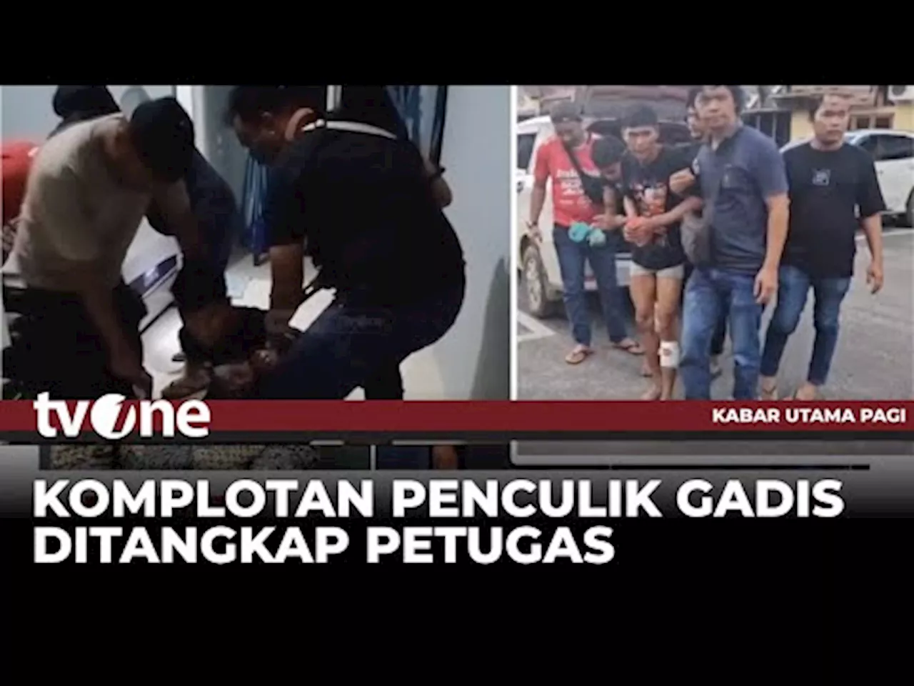 Detik-detik Kawanan Bersenpi yang Culik Remaja Putri Ditangkap