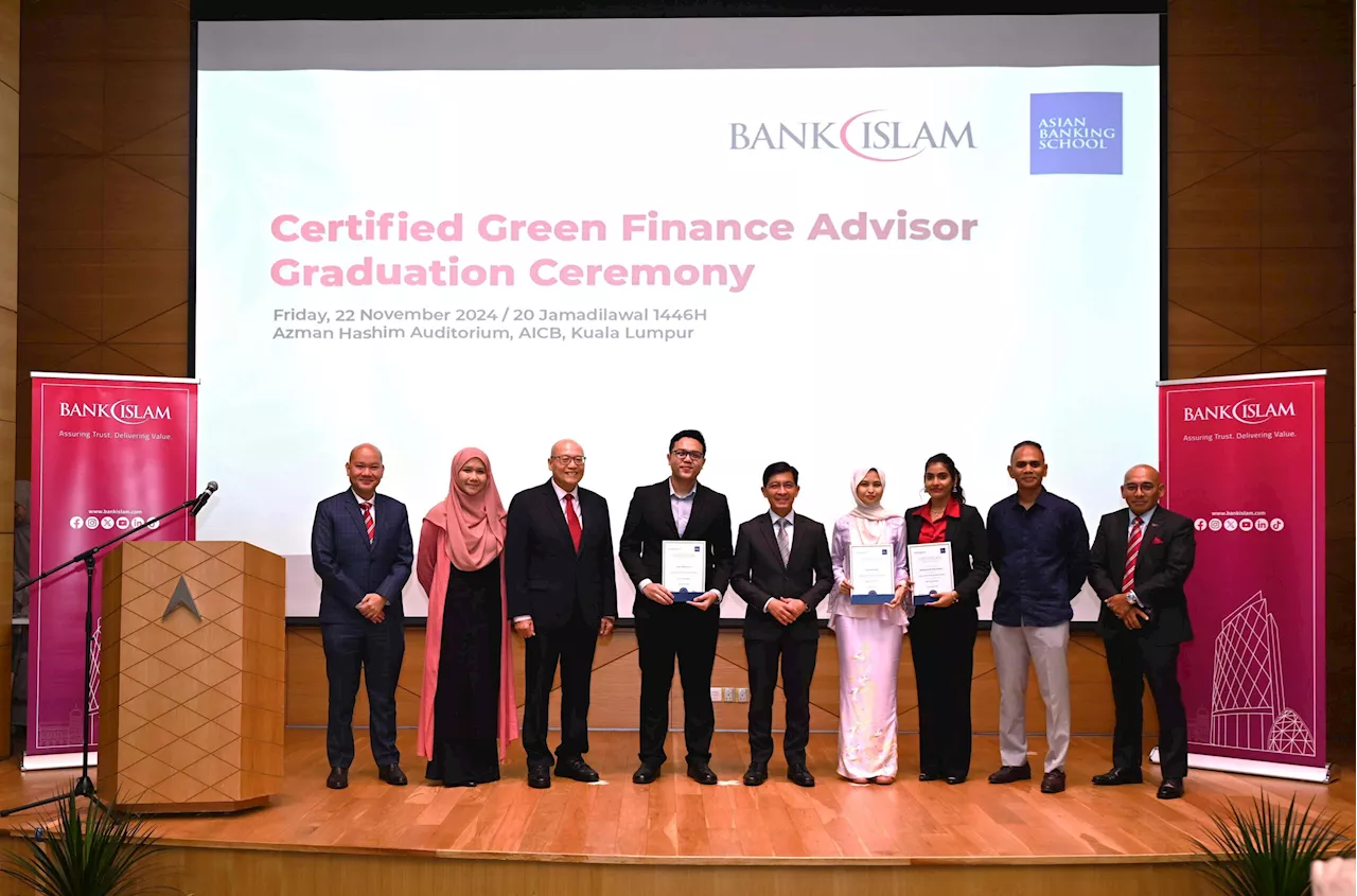 Bank Islam Malaysia Graduates First Cohort of Green Finance Advisors