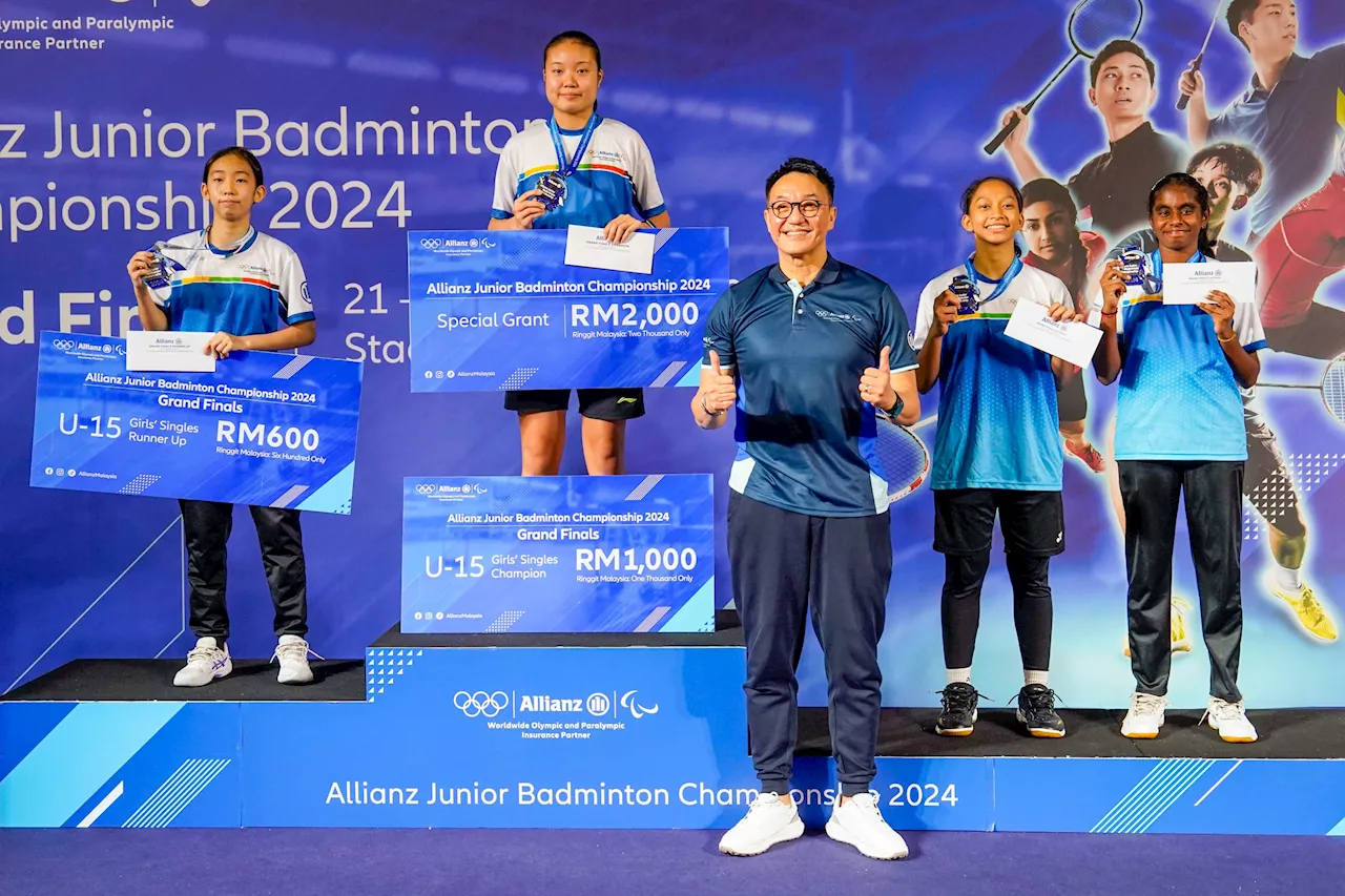 Finalis Kejohanan Remaja Dunia, Low Zi Yu unggul di Kejohanan Badminton Remaja Allianz 2024