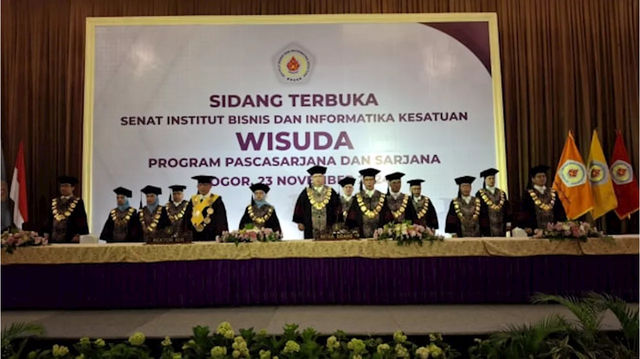 Pesan Rektor IBI Kesatuan Bogor saat Wisuda Periode 2023-2024 dengan 671 Wisudawan