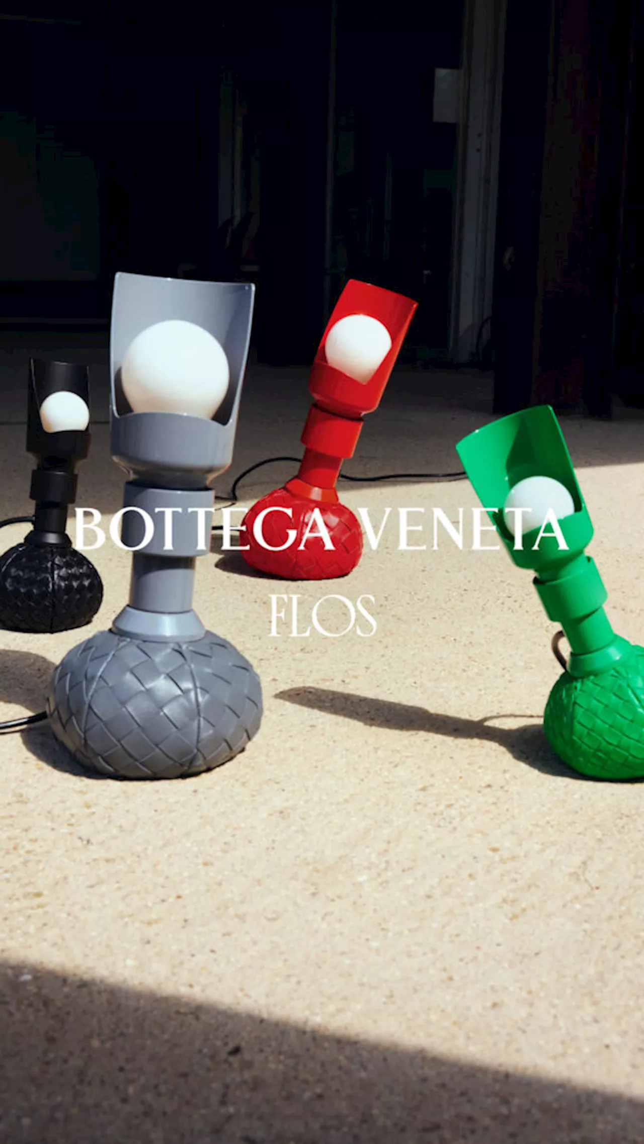 Bottega Veneta Partners with Flos to Create Whimsically Anthropomorphic Lamp