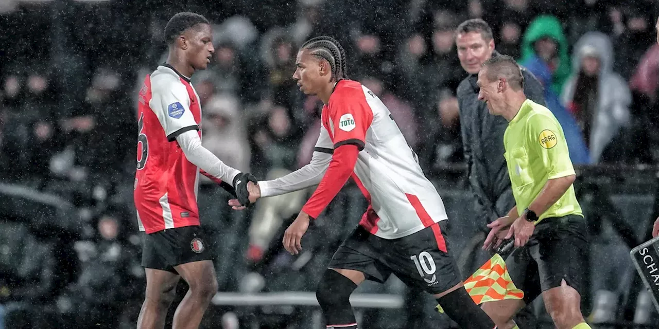 Feyenoord reist zonder Stengs, maar met Gimenez en Timber af naar Engeland