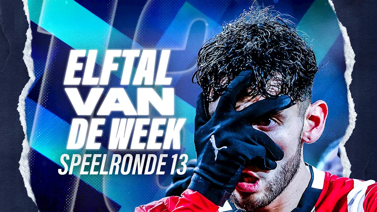 VP's Elftal van de Week: PSV weer hofleverancier, één keer Ajax en Feyenoord