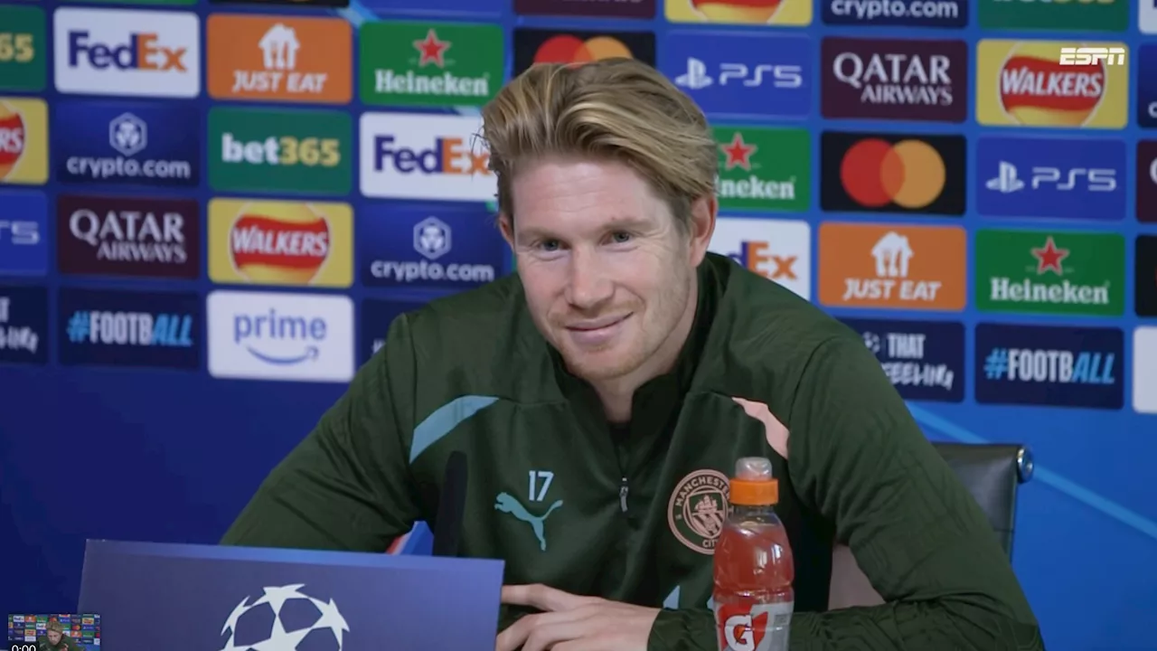 Kevin de Bruyne moet plots glimlachen als hij naam van Nederlandse analist hoort