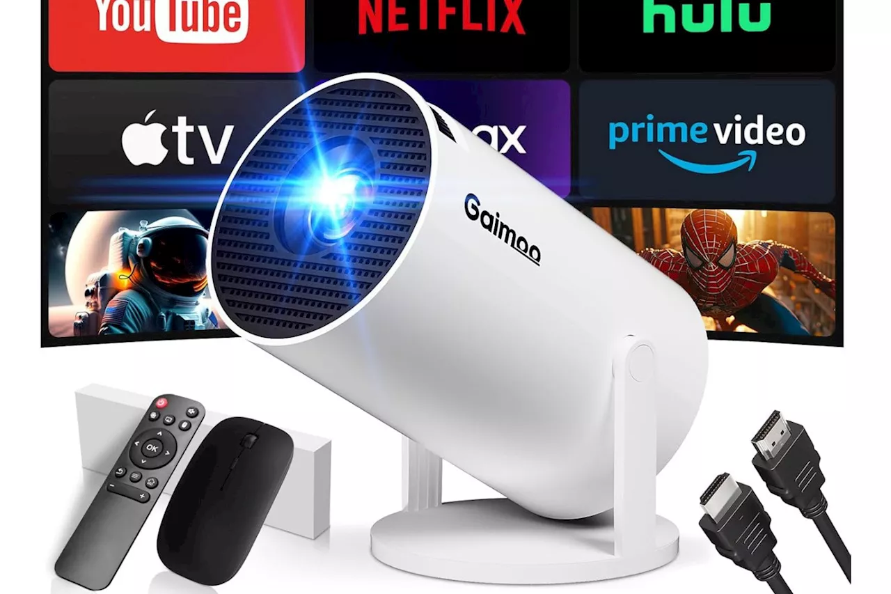 Offre Black Friday sur le mini projecteur Gaimoo : -36% de réduction sur Amazon