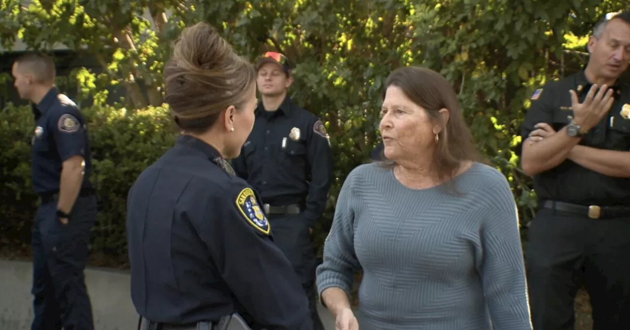 Talmadge residents honor first responders for saving their neighborhood during Fairmount Fire