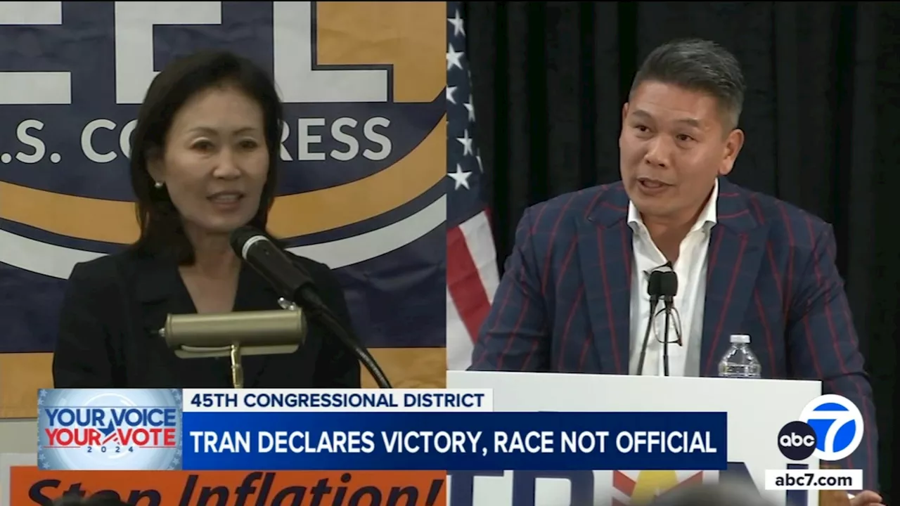 Derek Tran declares victory over Michelle Steel in 45th Congressional district race