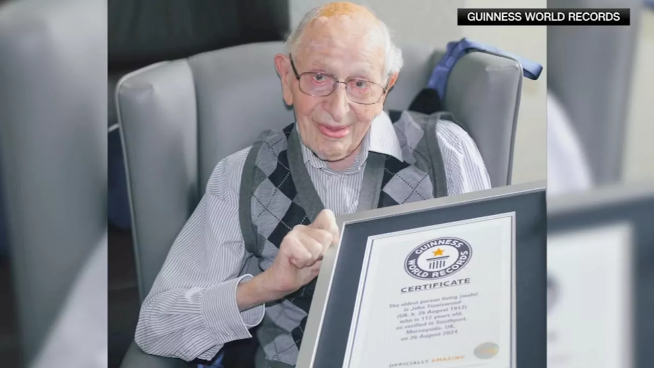 World's oldest man, born same year the Titanic sank, dies aged 112