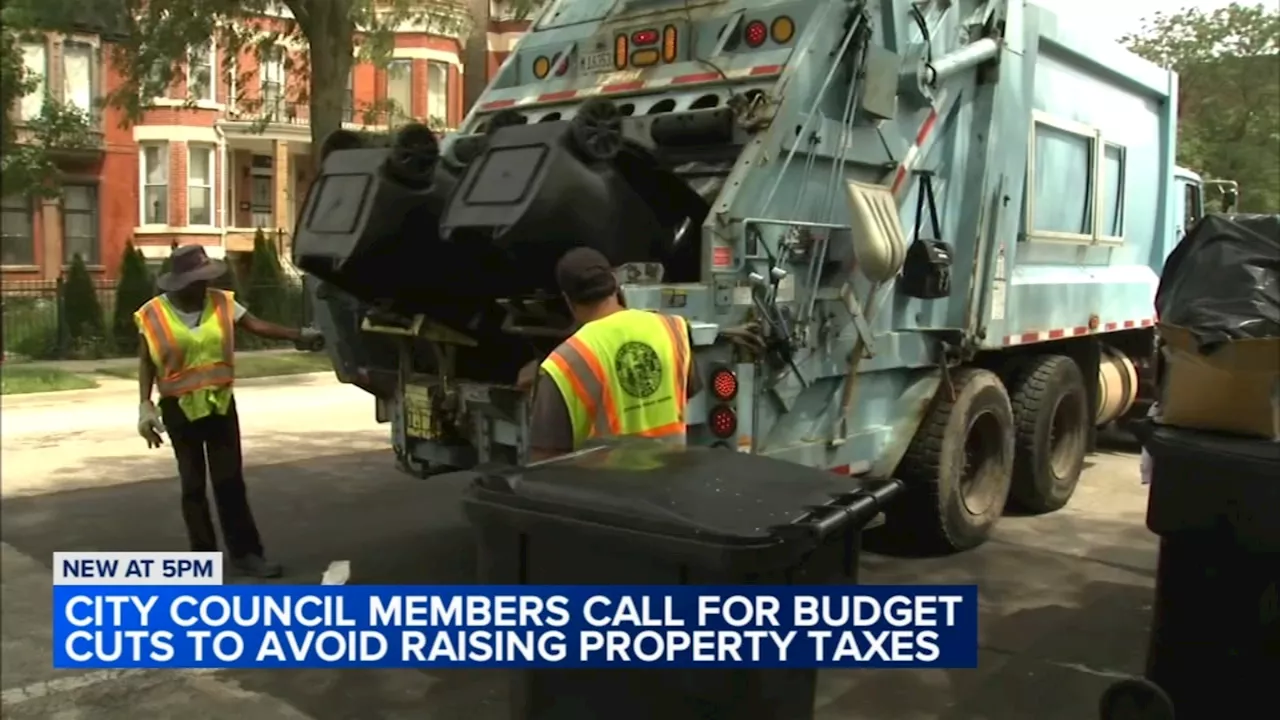 Concil members propose budget cuts in letter to Chicago mayor to avoid avoid property tax hike