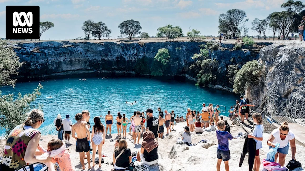 Little Blue Lake still without toilet months after human faeces spotted at SA sinkhole