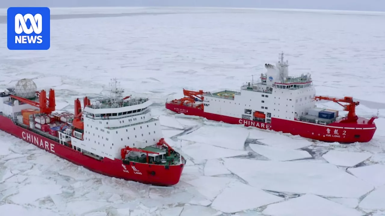 Tasmania invites China to expand its use of Hobart as gateway city to Antarctica for icebreakers