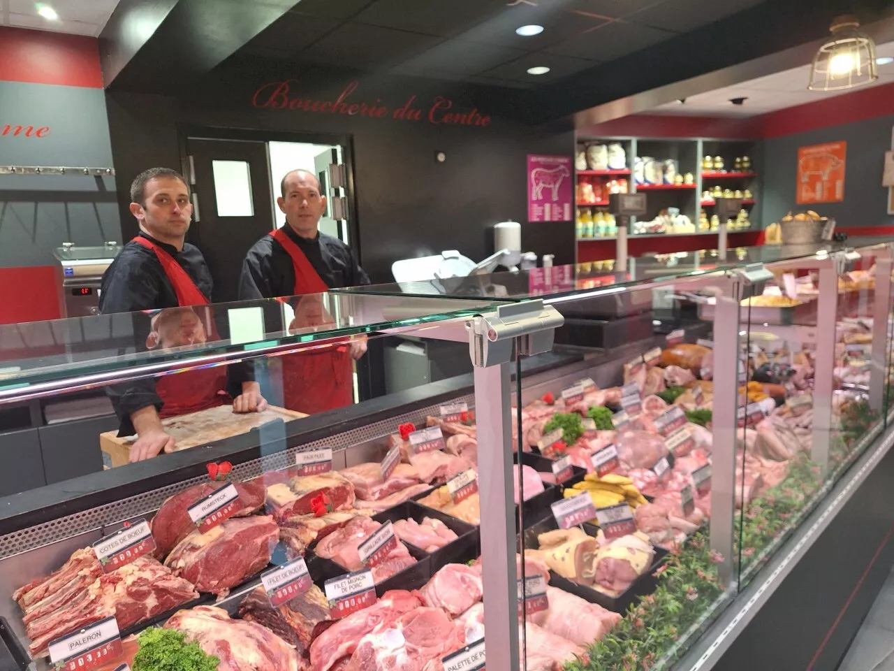 Jean-Christophe et Antoine s’associent pour gérer deux boucheries à Cherbourg-en-Cotentin